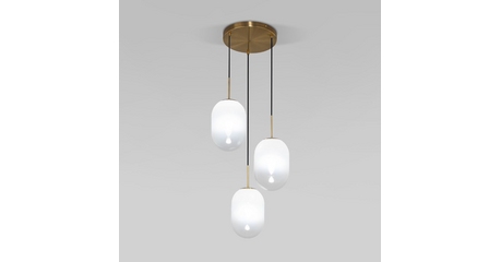 Подвесной светильник Eurosvet Loona 60161/3 латунь a065613