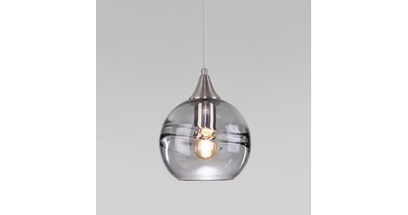 Подвесной светильник Eurosvet Lotus 50221/1 дымчатый