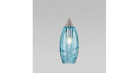 Подвесной светильник Eurosvet Lotus 50222/1 голубой