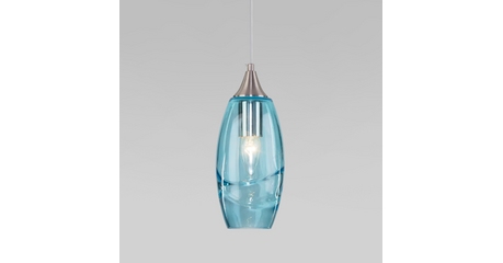 Подвесной светильник Eurosvet Lotus 50222/1 голубой