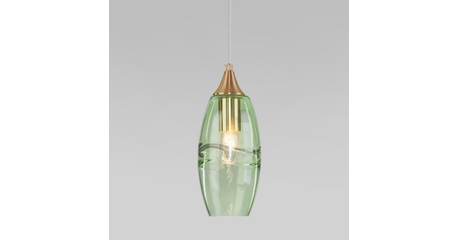 Подвесной светильник Eurosvet Lotus 50222/1 зеленый