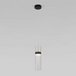 Подвесной светильник Eurosvet Lumen 50244/1 LED черный/прозрачный a061288
