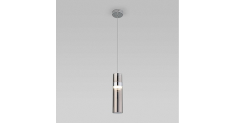 Подвесной светильник Eurosvet Lumen 50244/1 LED хром/дымчатый a061289