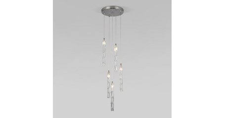 Подвесной светильник Eurosvet Lynn 50381/5 хром
