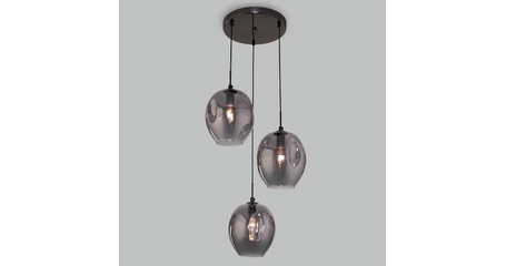 Подвесной светильник Eurosvet Mill 50195/3 черный жемчуг