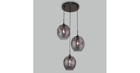 Подвесной светильник Eurosvet Mill 50195/3 черный жемчуг