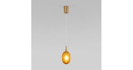 Подвесной светильник Eurosvet Pineapple 50266/1 янтарный a066525