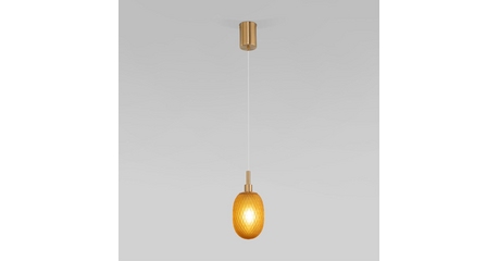 Подвесной светильник Eurosvet Pineapple 50266/1 янтарный a066525