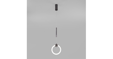 Подвесной светильник Eurosvet Rim 90165/1 черный жемчуг