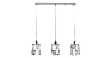 Подвесной светильник Eurosvet Scoppio 50101/3 хром