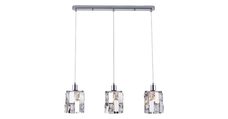 Подвесной светильник Eurosvet Scoppio 50101/3 хром