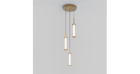 Подвесной светильник Eurosvet Stark 50386/3 LED латунь a067954