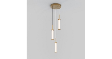 Подвесной светильник Eurosvet Stark 50386/3 LED латунь a067954