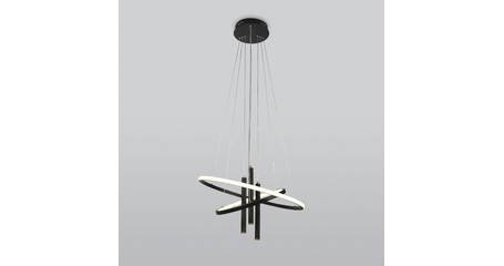 Подвесной светильник Eurosvet Stroke 90270/3 черный a060637