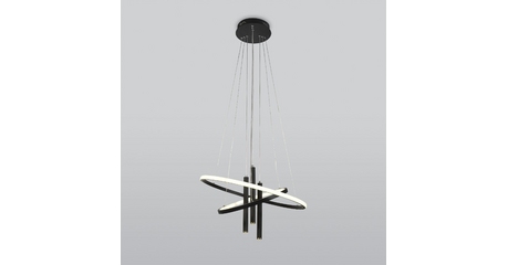 Подвесной светильник Eurosvet Stroke 90270/3 черный a060637