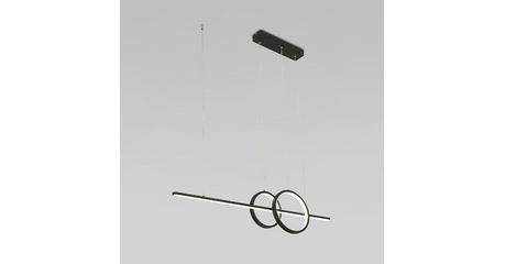 Подвесной светильник Eurosvet Twin 90265/1 черный a060607