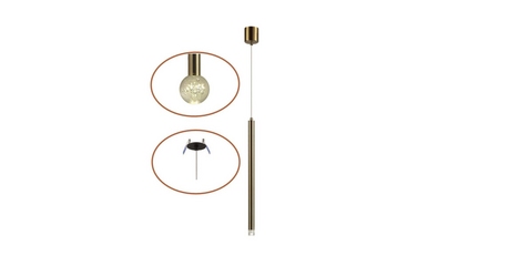 Подвесной светильник Odeon Light Hightech Fiano 4374/3LA