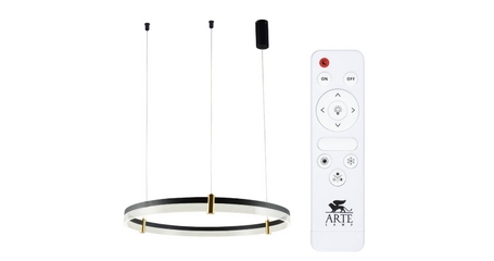 Подвесной светодиодный светильник Arte Lamp Mercury A2183SP-1BK