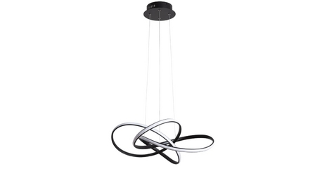 Подвесной светодиодный светильник Arte Lamp Swing A7040SP-4BK