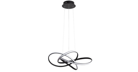 Подвесной светодиодный светильник Arte Lamp Swing A7040SP-4BK