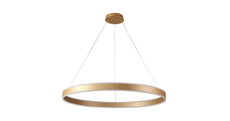 Подвесной светодиодный светильник Crystal Lux MUCHOS SP88W LED D1000 GOLD