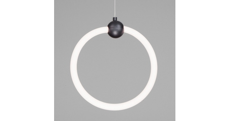 Подвесной светодиодный светильник Eurosvet Rim 90166/1 черный