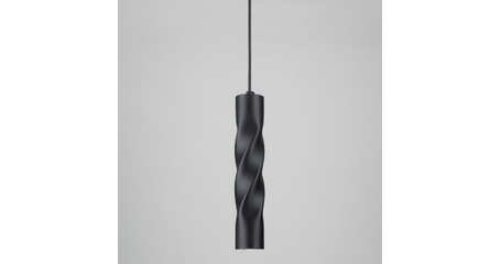 Подвесной светодиодный светильник Eurosvet Scroll 50136/1 LED черный