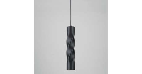 Подвесной светодиодный светильник Eurosvet Scroll 50136/1 LED черный