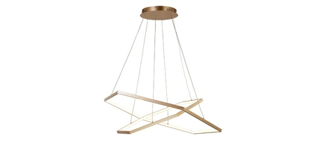 Подвесной светодиодный светильник Favourite Hexagon 2103-14P