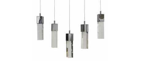 Подвесной светодиодный светильник Kink Light Аква 08510-5AS(4000К)