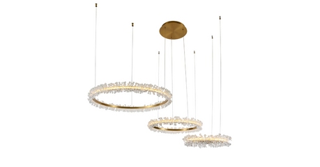 Подвесной светодиодный светильник Kink Light Лаура 08246,36PA