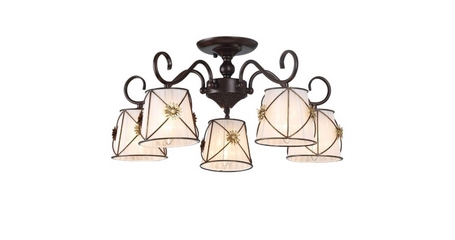 Потолочная люстра Arte Lamp 72 A5495PL-5BR