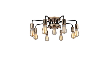Потолочная люстра Arte Lamp A6001PL-9BK