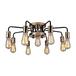 Потолочная люстра Arte Lamp A6001PL-9BK