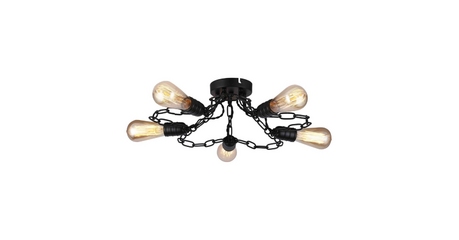 Потолочная люстра Arte Lamp A9344PL-5BK