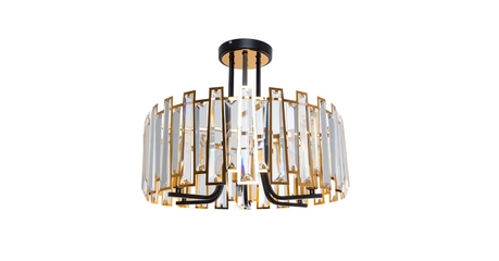 Потолочная люстра Arte Lamp Amber A1028PL-6BK