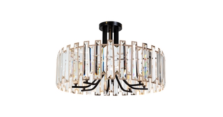 Потолочная люстра Arte Lamp Amber A1028PL-8BK