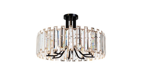 Потолочная люстра Arte Lamp Amber A1028PL-8BK