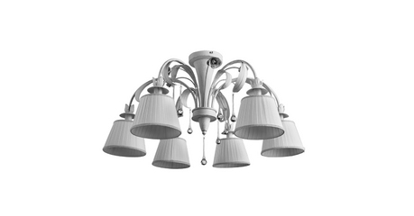 Потолочная люстра Arte Lamp Borgia A8100PL-6WG