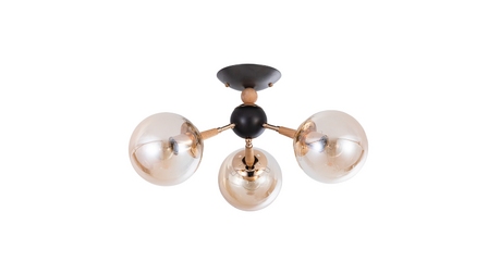 Потолочная люстра Arte Lamp Boston A4485PL-3BK