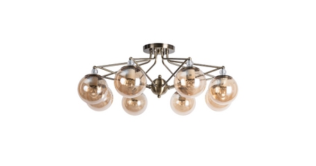 Потолочная люстра Arte Lamp Enigma A3133PL-8AB