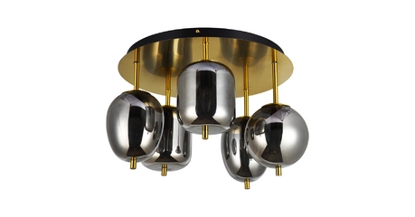 Потолочная люстра Arte Lamp Freddie A2231PL-5PB