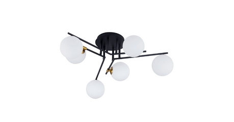 Потолочная люстра Arte Lamp Gemini A2243PL-6BK