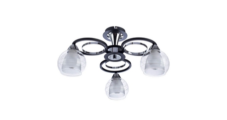 Потолочная люстра Arte Lamp Ginevra A1604PL-3BK