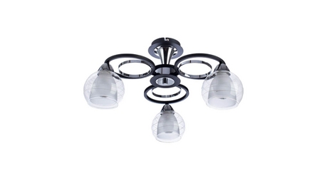 Потолочная люстра Arte Lamp Ginevra A1604PL-3BK