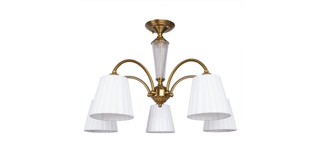 Потолочная люстра Arte Lamp Gracie A7301PL-5PB