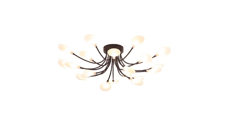 Потолочная люстра Arte Lamp Guimet A7423PL-20BK