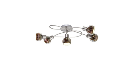 Потолочная люстра Arte Lamp Illusione A6125PL-5SS