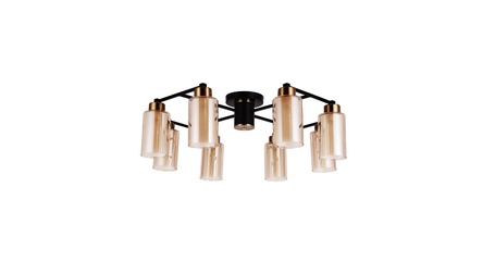 Потолочная люстра Arte Lamp Leo A7027PL-8BK