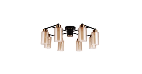 Потолочная люстра Arte Lamp Leo A7027PL-8BK